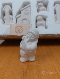 Set presepe Thun da dipingere con colori 6 pezzi