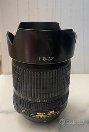 Obiettivo Nikon DX AF-S DX nikkor 18-105mm