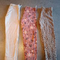 Set 3 pezzi leggings H&M e C&A bimba 3 anni