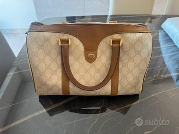 Borsa gucci bauletto gg supreme boston