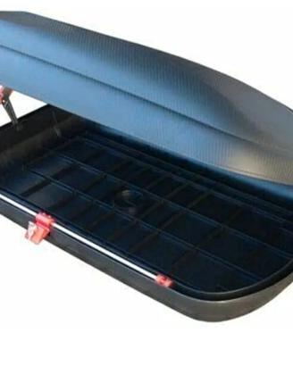 Box Tetto Auto 350Litri Effetto Carbonio