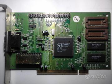Scheda video vintage S3 Trio 64V 2mb