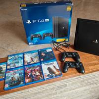 ps4 pro 1 tb con 7 giochi