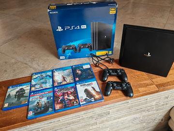 ps4 pro 1 tb con 7 giochi