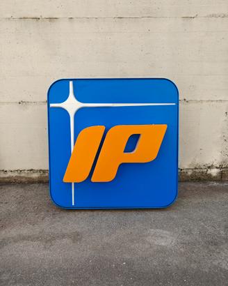 Insegna luminosa IP Carburanti - Originale Vintage