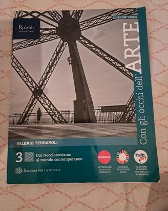 libro scolastico Con gli occhi dell'arte