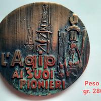 Medaglia L' AGIP ai suoi Pionieri