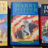 3 libri Harry Potter prime edizioni - prime stampe