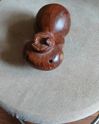 ippopotamo in legno, origine Africa