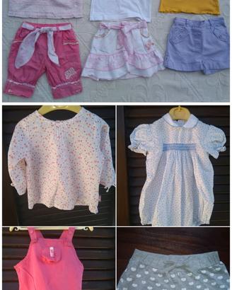 Vestiti bambina da 6 mesi a 18 mesi