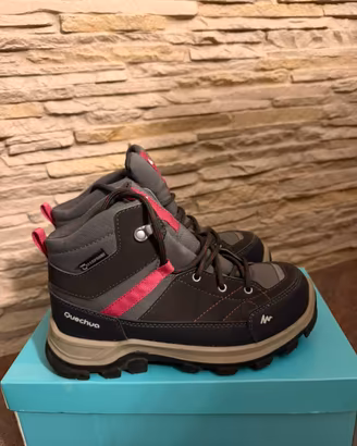Scarpe da trekking impermeabili Quechua MH100