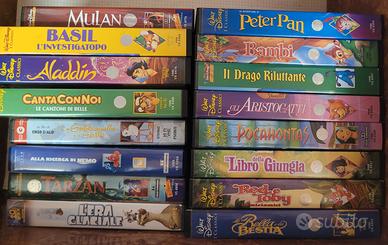 Lotto vhs Disney Classici 