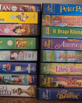 Lotto vhs Disney Classici 