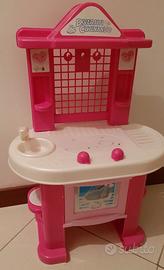 GIOCO CUCINA BAMBINA CON 48 ACCESSORI