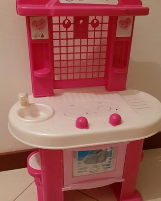 GIOCO CUCINA BAMBINA CON 48 ACCESSORI
