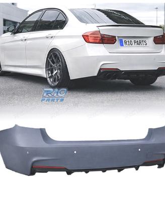 PARAURTI POSTERIORE BMW F30 LOOK M PERFORMANCE PDC