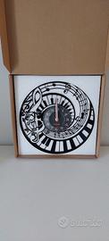orologio disco vinile  musica