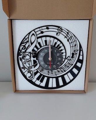 orologio disco vinile  musica