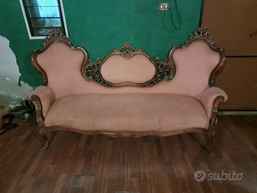 Divano stile barocco