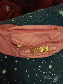 Marsupio rosa e mini bag Moschino 