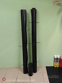 Tappeto in gomma nero garage resistente