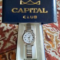 Orologio " Capital Club" NUOVO + omaggio Guess