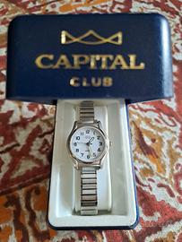 Orologio " Capital Club" NUOVO + omaggio Guess