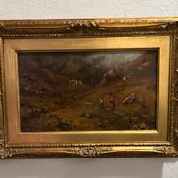 Olio su cartoncino L. Gignous