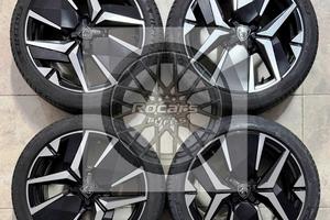 Cerchi 17 diamantati pneumatici nuova Peugeot 208
