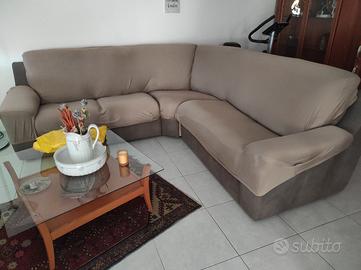 Divano angolare relax e lettino