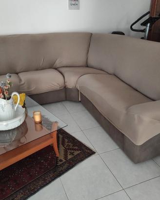 Divano angolare relax e lettino