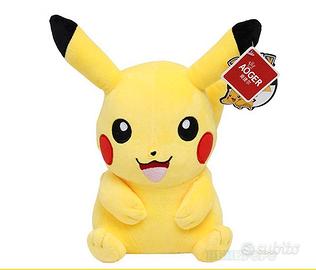 Pokemon Peluche Pikachu 26Cm Collezionali, Morbidi