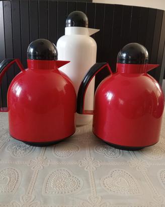 Set 3 brocche /thermos vintage Guzzini anni '80