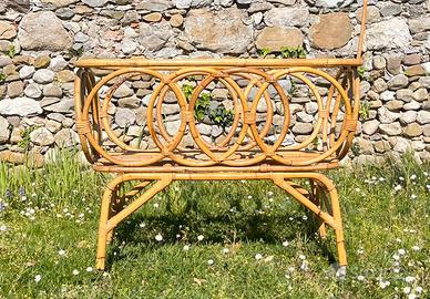 Lettino infanzia naturale vintage