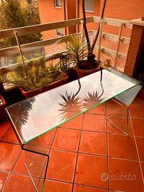 Consolle in vetro ingresso/soggiorno