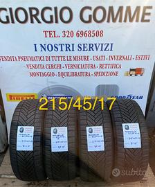 Gomme usate invernali 215/45/17
