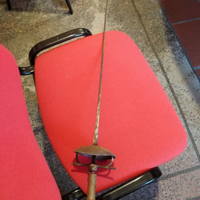 Antica vecchia spada fioretto da scherma