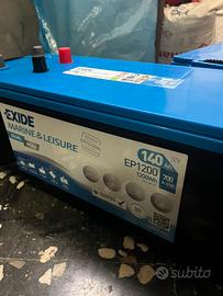 Batteria Exide Dual Agm 140 Ah - mai montata