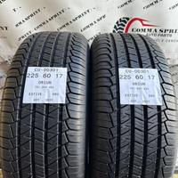 2 PNEUMATICI 225/60 R17 ORIUM ESTIVE PARI AL NUOVO