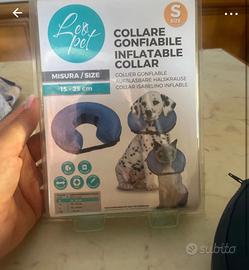 Collare gonfiabile per gatti o cani piccola taglia
