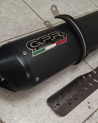 Terminale scarico sportivo GPR per Honda Silver Wi