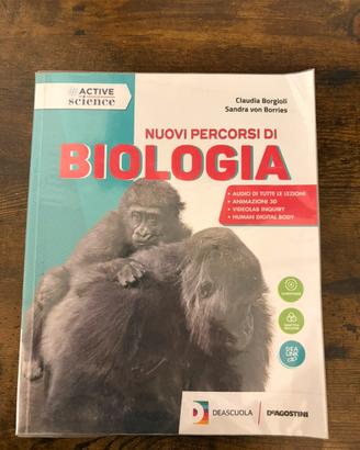 Libro “nuovi percorsi di biologia”