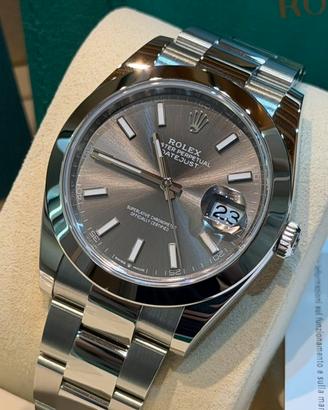 Rolex Datejust Nuovo 2026 41mm 126300 Ardesia Full