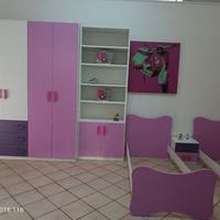 Cameretta moderna rosa/viola