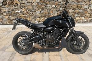 Yamaha mt 07 patente A2 depotenziata Anno 2020