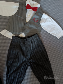 Completo elegante 9/12 mesi