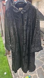Fendi Vintage Coat in Black Persian/Lamb/Astrakhan