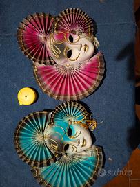 2 maschere veneziane  da muro