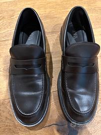 mocassino in pelle zara tg 41