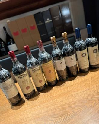 Supertuscan vini pregiati champagne